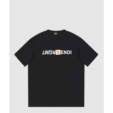 펜디 로고 프린트 반팔