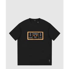 펜디 로고 프린트 반팔