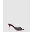 루부탱 Apostropha Mule Mesh Strass 3240795