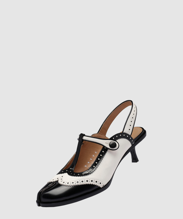 마르지엘라 Tabi slingback 구두 HA338