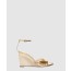 지미추 wedge sandal