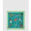 구찌 프린트 실크 까레 700400