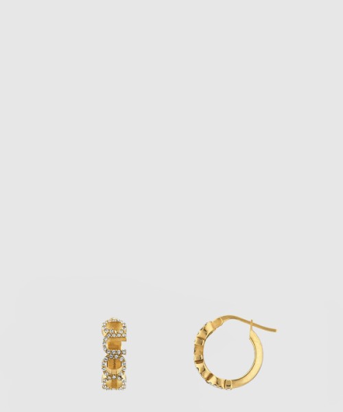구찌 GUCCI 레터 후프 귀걸이 774690