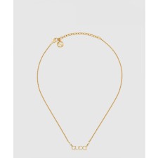 구찌 GUCCI 레터 목걸이 777037