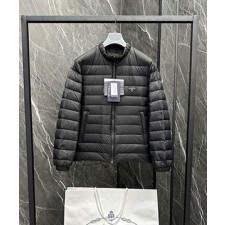 프라다 리나일론 남성 다운 경량 패딩