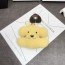 셀린느 키링 하트 폼폼 시어링 트리옹프 백참