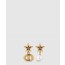 디올 Lucky Charms 스터드 귀걸이 E3332