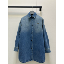 PRADA 프라다 데님 셔츠형 자켓 의류