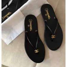 샤넬 로고 쪼리 슬리퍼 G45399