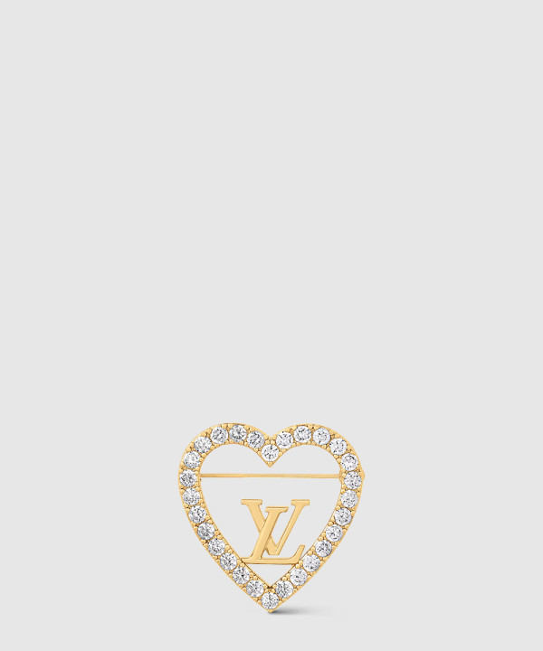 루이비통 마이 LV 러브 브로치 M02163
