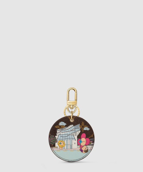 루이비통 일러스트 Xmas 뉴욕 키 홀더 M00874
