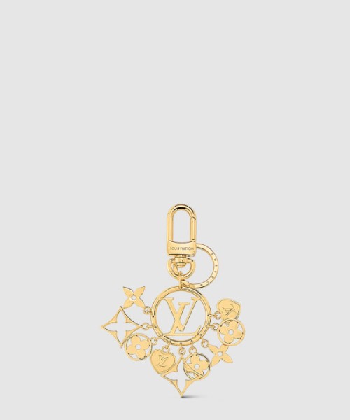루이비통 LV 서클 트윙클링 키 링 & 백 참 M01359