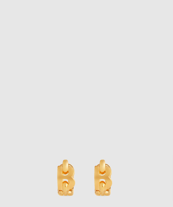 발렌시아가 B 체인 후프 귀걸이 748176