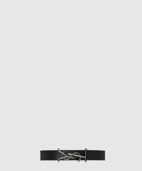 생로랑 가죽 소재의 CASSANDRE 브레이슬릿 708815