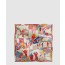 에르메스 Wow Marble Silk 스카프 90
