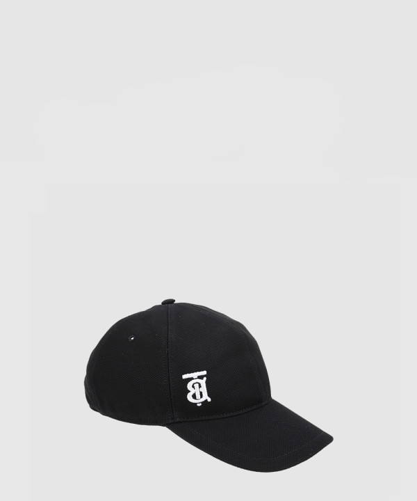 버버리 이니셜 자수 베이스볼 캡 80653471