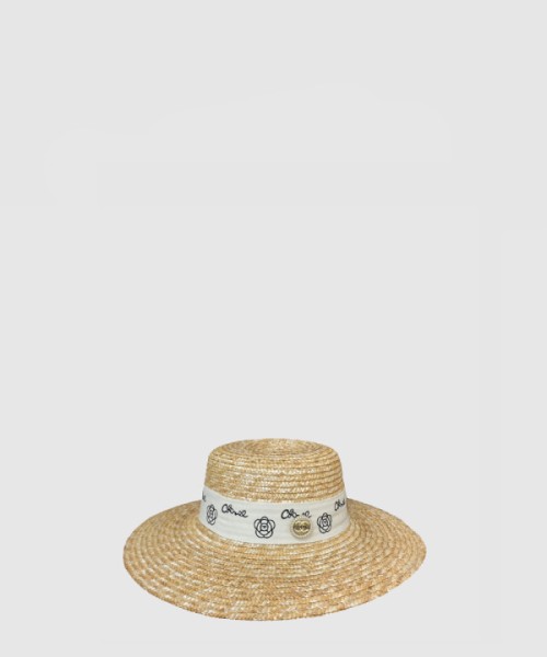 샤넬 밀짚모자 선캡 AA4722
