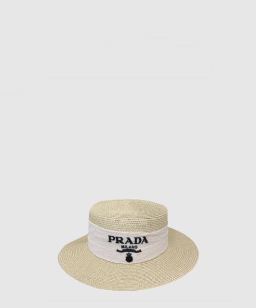 프라다 밀짚모자 선캡 2HC745
