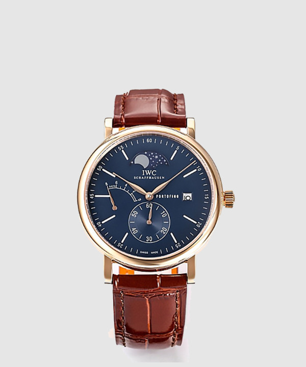 IWC 포르토피노 핸드 와인드 문 페이즈 42 IW510103
