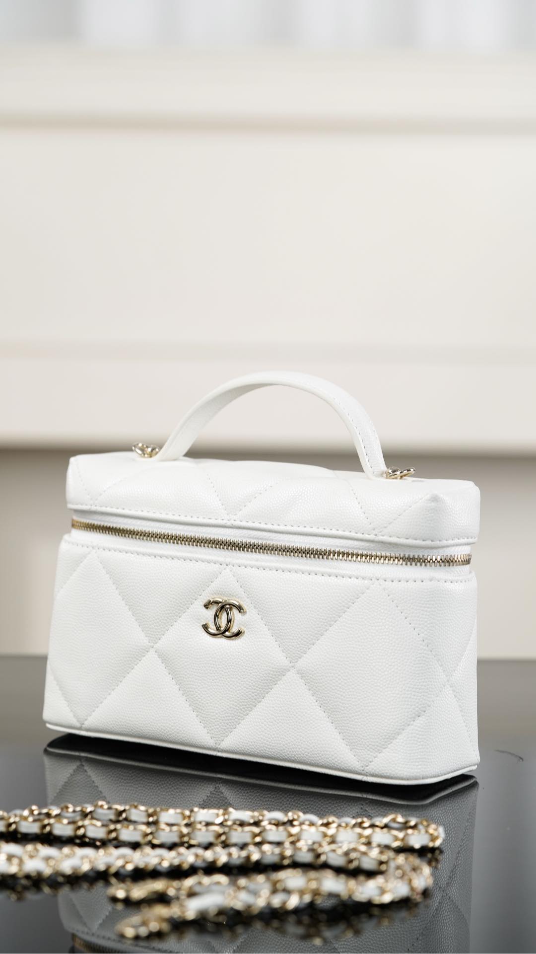 샤넬 25K 탑핸들 베니티백 19