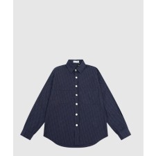 디올 로고 셔츠