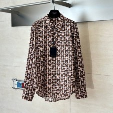 루이비통 맨즈 모노그램 패턴 셔츠
