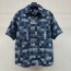 루이비통 맨즈 체커보드 반팔 셔츠