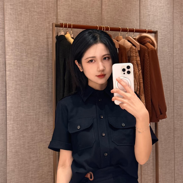 로로피아나 포켓 반팔 셔츠