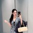 [고퀄]미우미우 플라워 패턴 반팔 롱 원피스