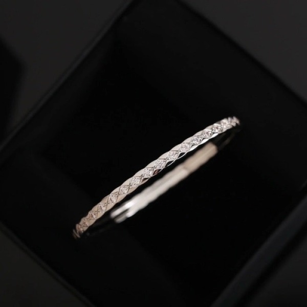 [18K GOLD 주문제작] 샤넬 코코크러쉬 팔찌 뱅글 다이아