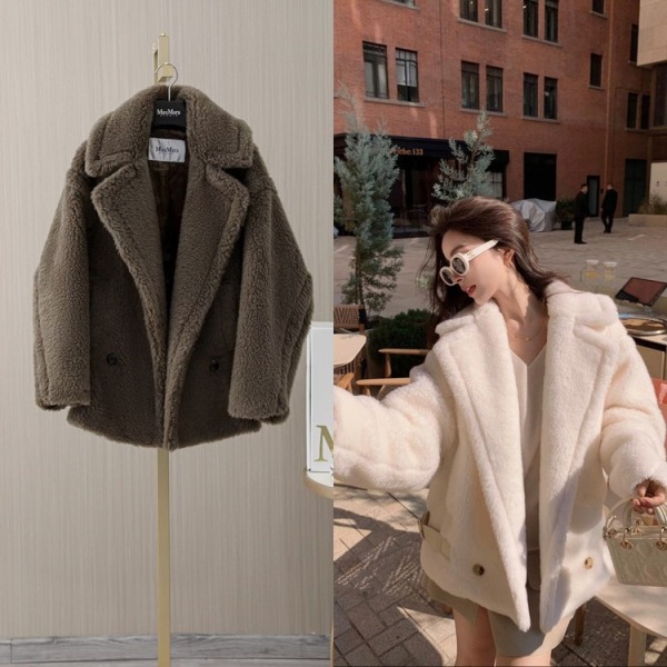 막스마라 테디베어 아이콘 숏 코트