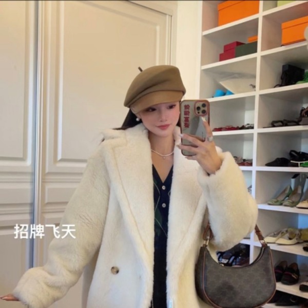 막스마라 테디베어 자켓 코트