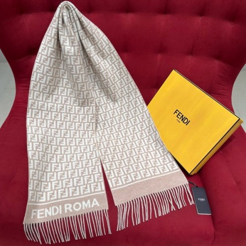 펜디 머플러 (베이지)