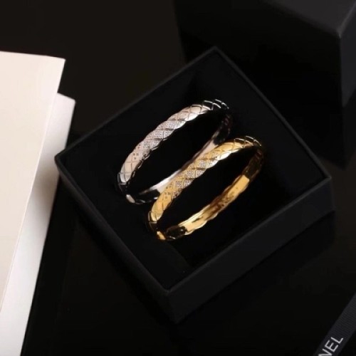 [18K GOLD 주문제작] 샤넬 코코크러쉬 팔찌 뱅글 다이아