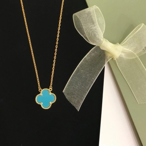[18K GOLD 주문제작] 반클리프 빈티지 알함브라 펜던트 목걸이