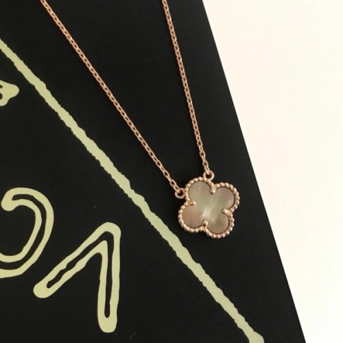 [18K GOLD 주문제작] 반클리프 빈티지 알함브라 펜던트 목걸이