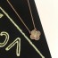 [18K GOLD 주문제작] 반클리프 빈티지 알함브라 펜던트 목걸이