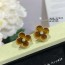 [18K GOLD 주문제작] 반클리프 빈티지 알함브라 다이아 클립 귀걸이