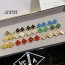 [18K GOLD 주문제작] 반클리프 빈티지 알함브라 다이아 클립 귀걸이