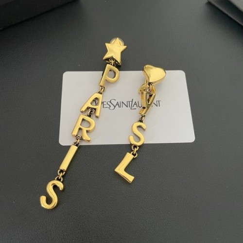 [18K GOLD 주문제작] 생로랑 드롭 언발 귀걸이