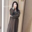 로로피아나 26s 벨티드 롱 코트