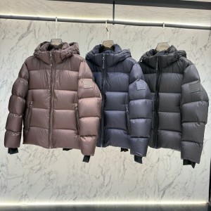 버버리 록웰 디태처블 슬리브 후드 다운 패딩