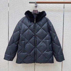 막스마라 더 큐브 트레메 발수 다운 패딩 자켓 블랙