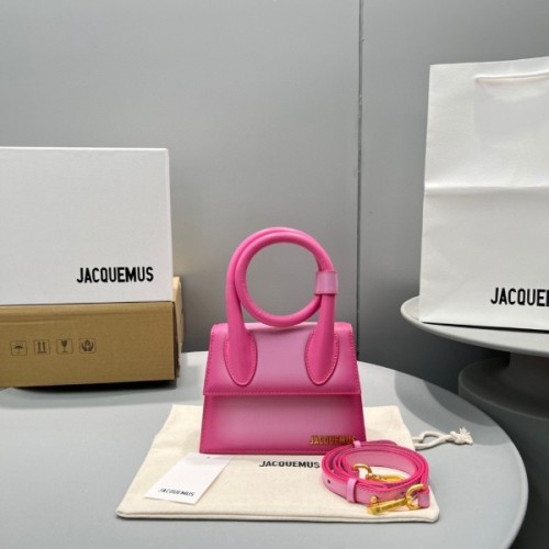 자크뮈스 르 치키토 모옌 토트백 18*15.5*8cm