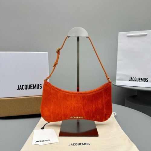자크뮈스 르 비쥬 포니 헤어 숄더백 28*15*4cm