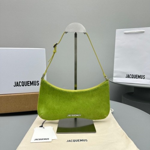 자크뮈스 르 비쥬 포니 헤어 숄더백 28*15*4cm