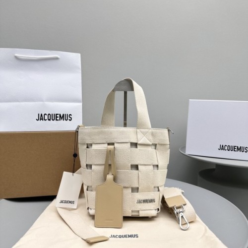  자크뮈스 르 소우 그로그랭 유틸리티 버킷백 16*14*24cm