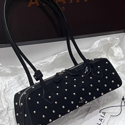 알라이아 르 테켈 숄더 백 33*11*10cm