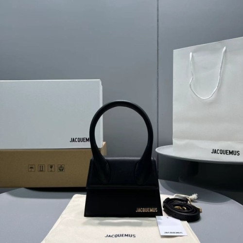 자크뮈스 르 치키토 레더 핸드백 18×15.5×8