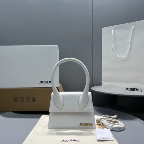 자크뮈스 르 치키토 레더 핸드백 18×15.5×8